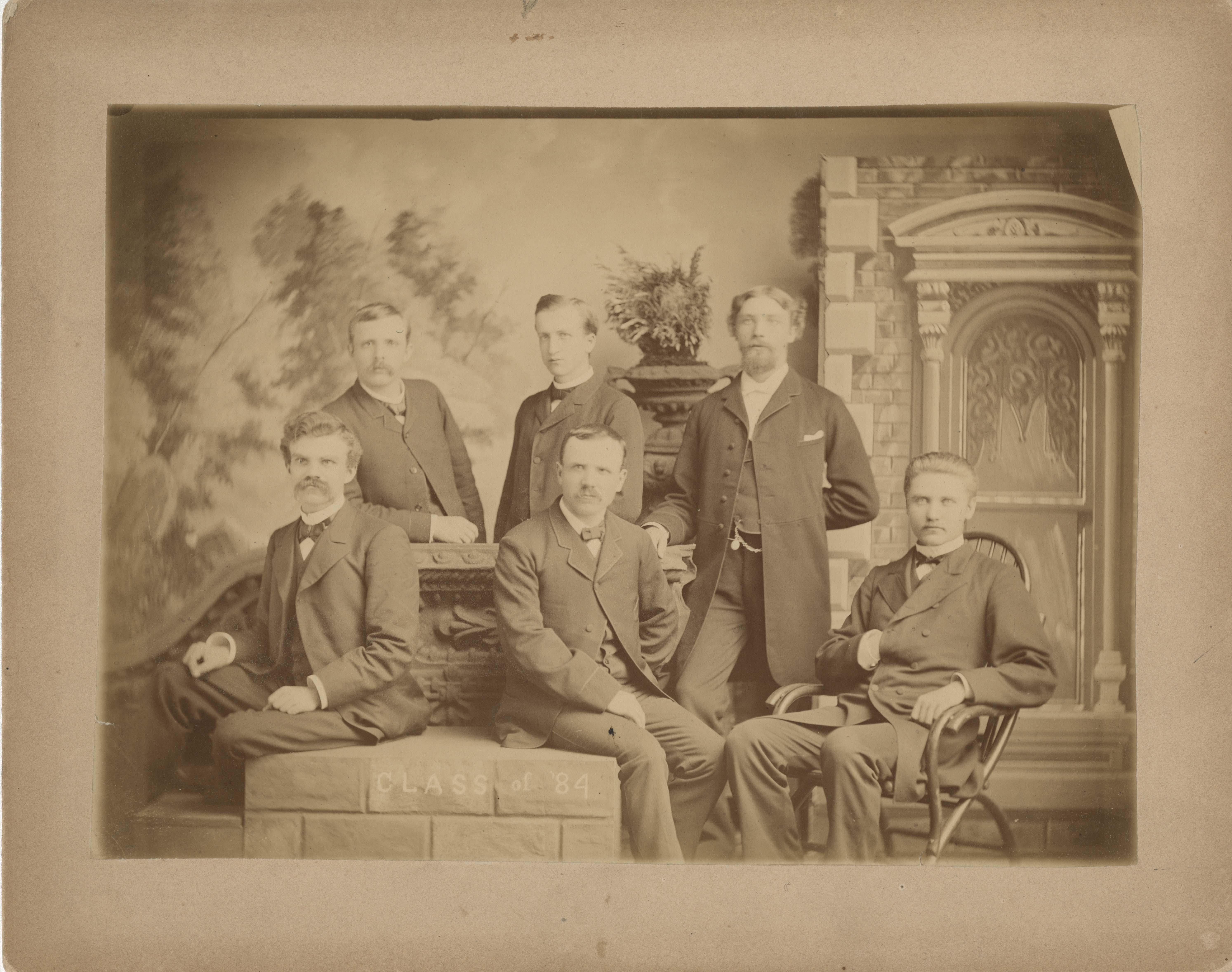 Augustana Seniors Fall 1883 (Class of 1884)
