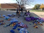 #YarnBombQC: Installation and Unveiling by Augustana College, Rock Island Illinois