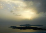 Sunset in Santorini by Cheyanne Lencioni