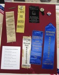 Political ribbons & buttons